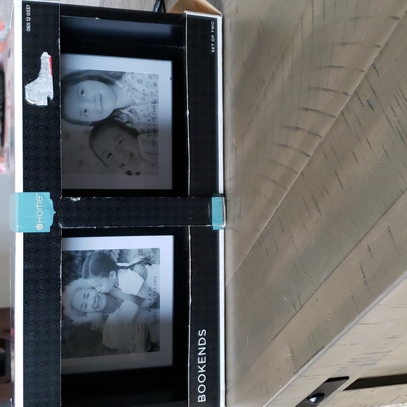 Target Accents Set Of 2 Wooden Photo Bookends Poshmark